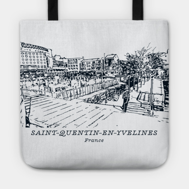 Saint-Quentin-en-Yvelines - France Tote by Lakeric