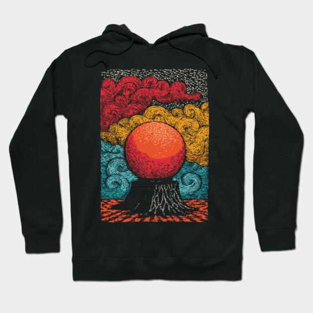 The Heart of the World | Surreal Tree of Life Orb Hoodie by TuncGK