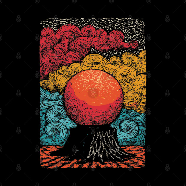 The Heart of the World | Surreal Tree of Life Orb by TuncGK