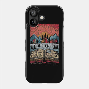 Open Book Fantasy World | A Reader's Escape Phone Case