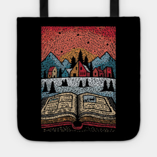 Open Book Fantasy World | A Reader's Escape Tote