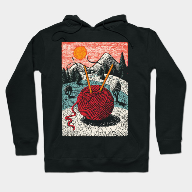 Cozy Ball of Yarn | A Knitter's Hygge Life Hoodie by TuncGK