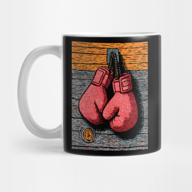 Vintage Boxing Gloves | The Fighter's Spirit by TuncGK