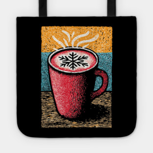 Cozy Winter Hot Cocoa | A Hygge Holiday Mug Tote