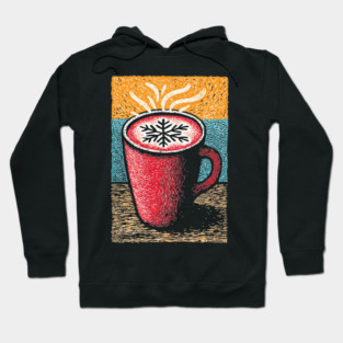 Cozy Winter Hot Cocoa | A Hygge Holiday Mug Hoodie