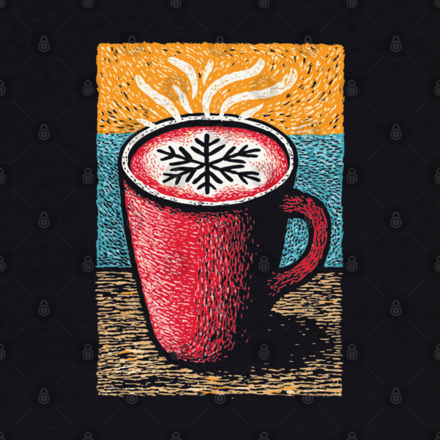 Cozy Winter Hot Cocoa | A Hygge Holiday Mug by TuncGK