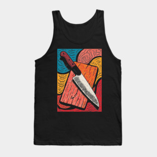 The Chef's Knife | A Foodie's Essential Tool Tank Top