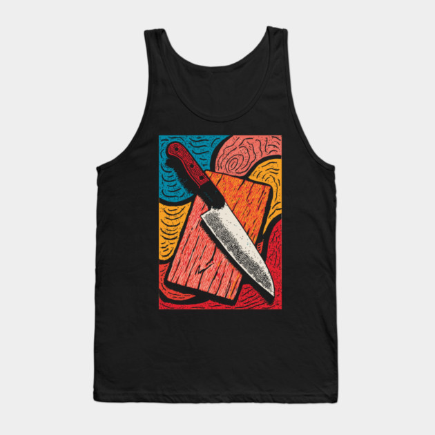 The Chef's Knife | A Foodie's Essential Tool Tank Top by TuncGK