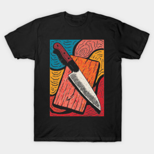 The Chef's Knife | A Foodie's Essential Tool T-Shirt