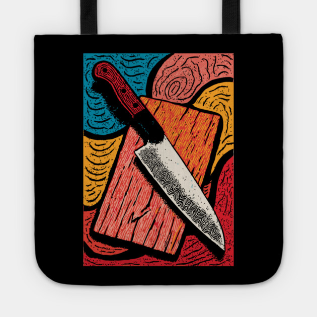 The Chef's Knife | A Foodie's Essential Tool Tote by TuncGK