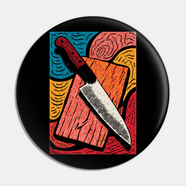 The Chef's Knife | A Foodie's Essential Tool Pin by TuncGK