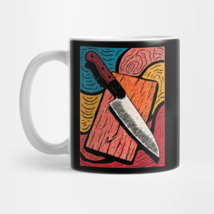 The Chef's Knife | A Foodie's Essential Tool Mug