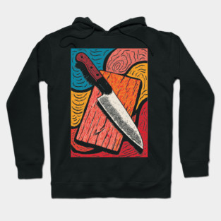 The Chef's Knife | A Foodie's Essential Tool Hoodie
