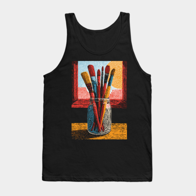 Illustrator's Art Markers | A Designer's Toolkit Tank Top by TuncGK
