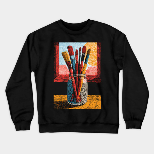 Illustrator's Art Markers | A Designer's Toolkit Crewneck Sweatshirt by TuncGK