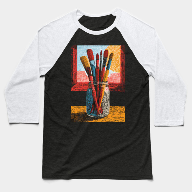 Illustrator's Art Markers | A Designer's Toolkit Baseball T-Shirt by TuncGK