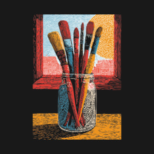 Illustrator's Art Markers | A Designer's Toolkit T-Shirt