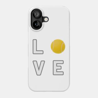 Tennis Ball Love Unique Sports Statement Piece Phone Case