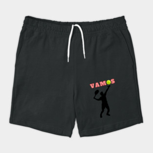 Tennis Player Vamos Tennis Lover Statement Shorts