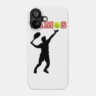 Tennis Player Vamos Tennis Lover Statement Phone Case
