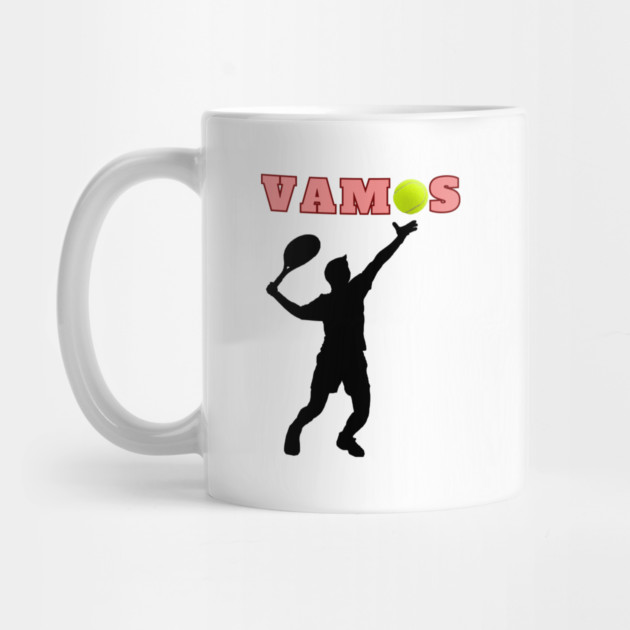 Tennis Player Vamos Tennis Lover Statement by Art2Wear