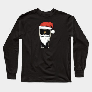 12 pints of Christmas Santa Long Sleeve T-Shirt