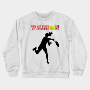 Tennis Enthusiast - Perfect Serve Statement Piece Crewneck Sweatshirt