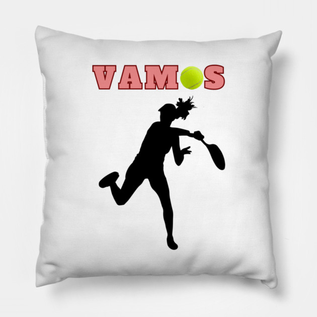 Tennis Enthusiast - Perfect Serve Statement Piece Pillow by Art2Wear