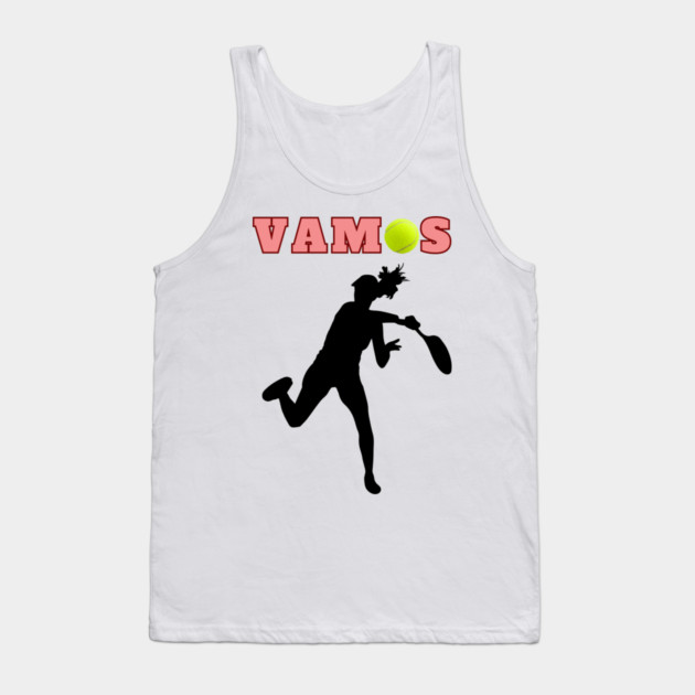 Tennis Enthusiast - Perfect Serve Statement Piece Tank Top by Art2Wear