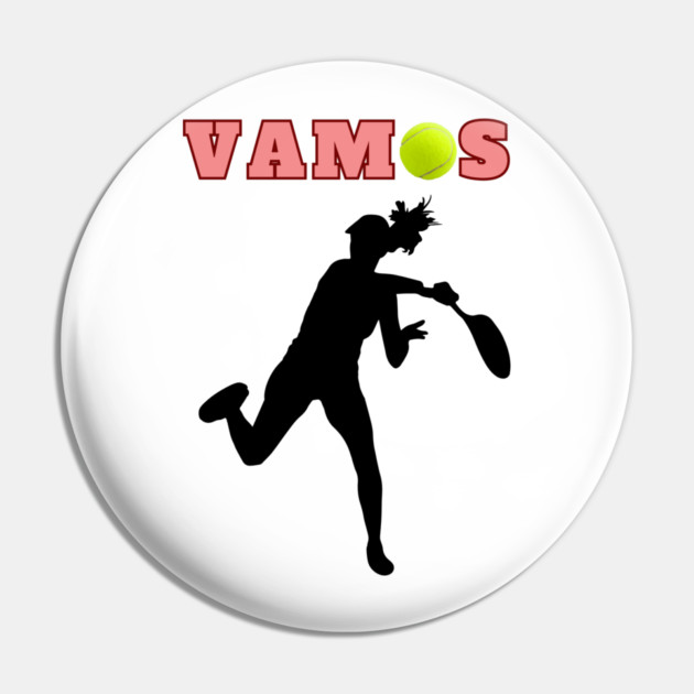 Tennis Enthusiast - Perfect Serve Statement Piece Pin by Art2Wear