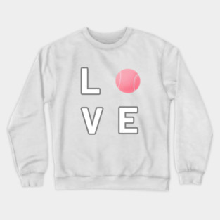Tennis Lover Statement for Players and Enthusiasts Crewneck Sweatshirt
