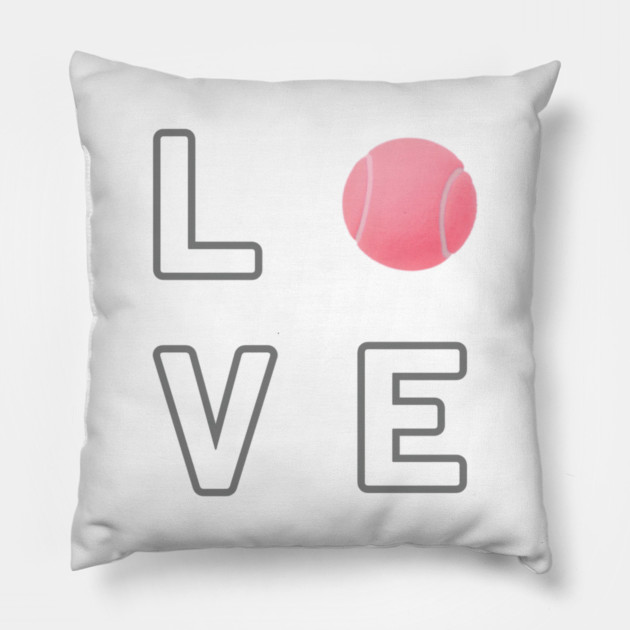 Tennis Lover Statement for Players and Enthusiasts Pillow by Art2Wear