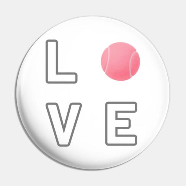Tennis Lover Statement for Players and Enthusiasts Pin by Art2Wear
