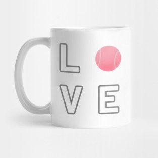 Tennis Lover Statement for Players and Enthusiasts Mug