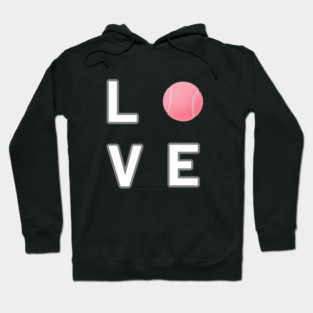 Tennis Lover Statement for Players and Enthusiasts Hoodie