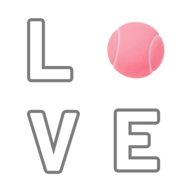 Tennis Lover Statement for Players and Enthusiasts by Art2Wear