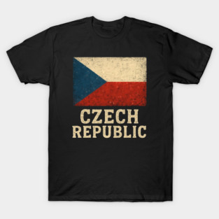 Czech Republic Flag T-Shirt