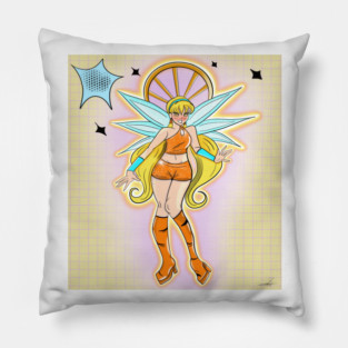 Fairy of the sun and the moon Pillow