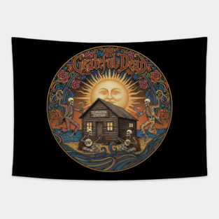 Grateful Dead Terrapin Station Vintage Album Art Tee Tapestry