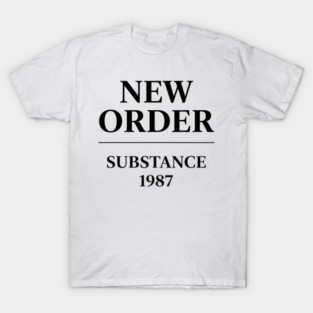 New Order Substance 1987 T-Shirt