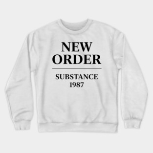 New Order Substance 1987 Crewneck Sweatshirt