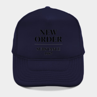 New Order Substance 1987 Hat