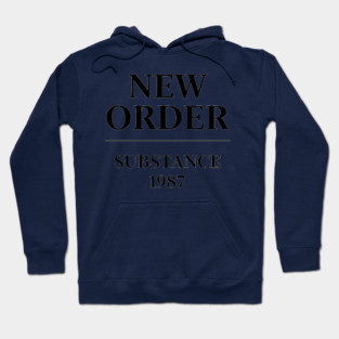 New Order Substance 1987 Hoodie