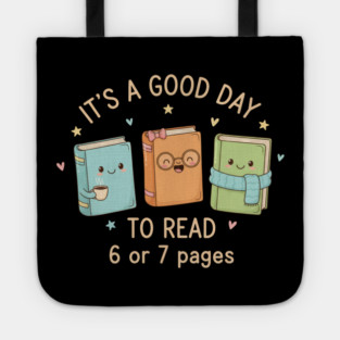 Pages Six Seven Bookish Meme Cute Reading 67 Aesthetic Design Tote