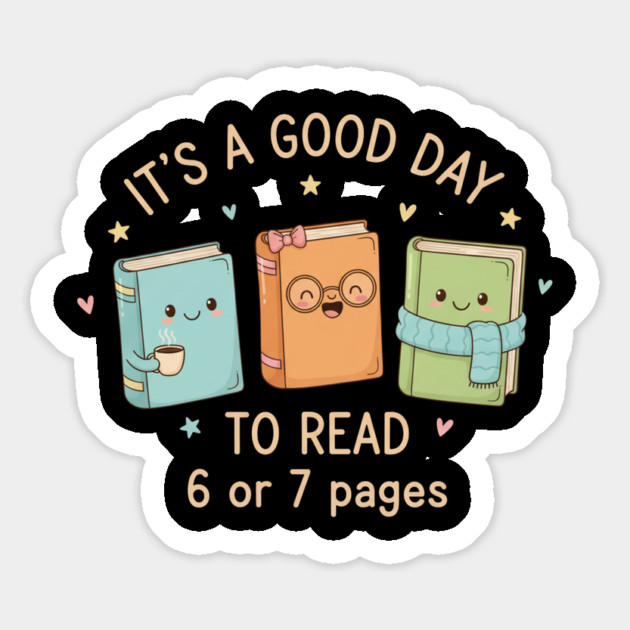 Pages Six Seven Bookish Meme Cute Reading 67 Aesthetic Design Magnet by ArtistTee ⭐⭐⭐⭐⭐
