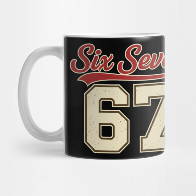 Number 67 Six Seven Baseball Jersey Style Team 67 Meme Sports Design by ArtistTee ⭐⭐⭐⭐⭐