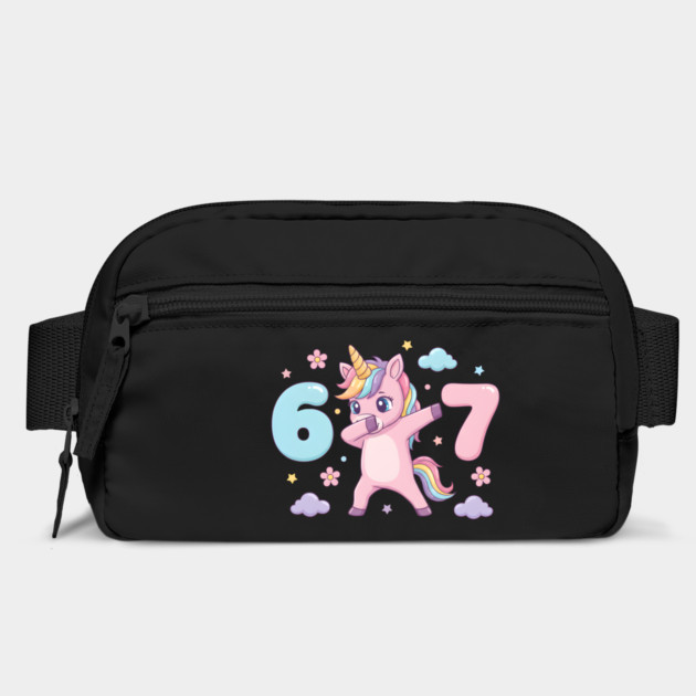 67-Meme-Unicorn-Girl-Six-Seven-Brainrot-Cute-Gen-Alpha-Design by ArtistTee ⭐⭐⭐⭐⭐