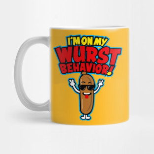 I’m On My Wurst Behavior Very Jonas Christmas Movie Kevin Jonas Mug