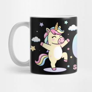 67-Meme-Unicorn-Girl-Six-Seven Mug