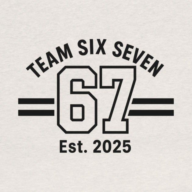 Number 67 Six Seven Baseball Jersey Style Team 67 Meme Sports by ArtistTee ⭐⭐⭐⭐⭐